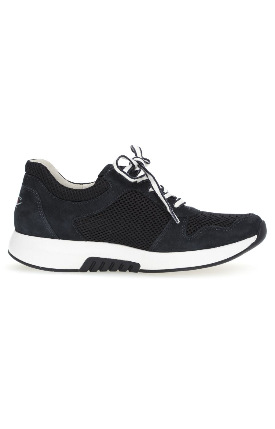 Rolling Soft Navy Trainer by Gabor