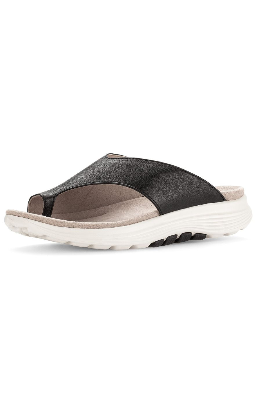 Rolling Soft by Gabor Black Flip-Flop