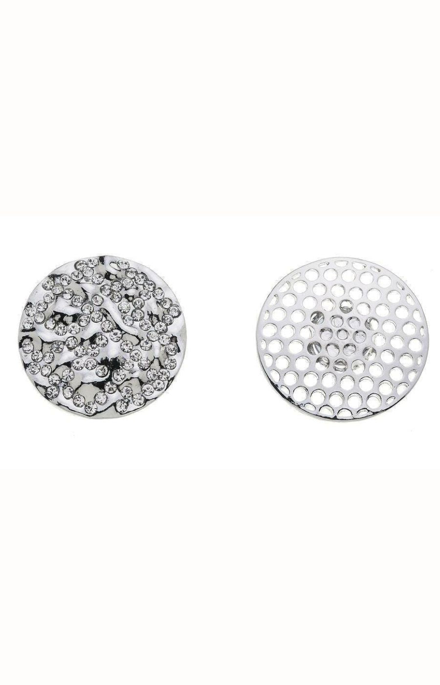 Rowan Magnetic Brooch in Silver