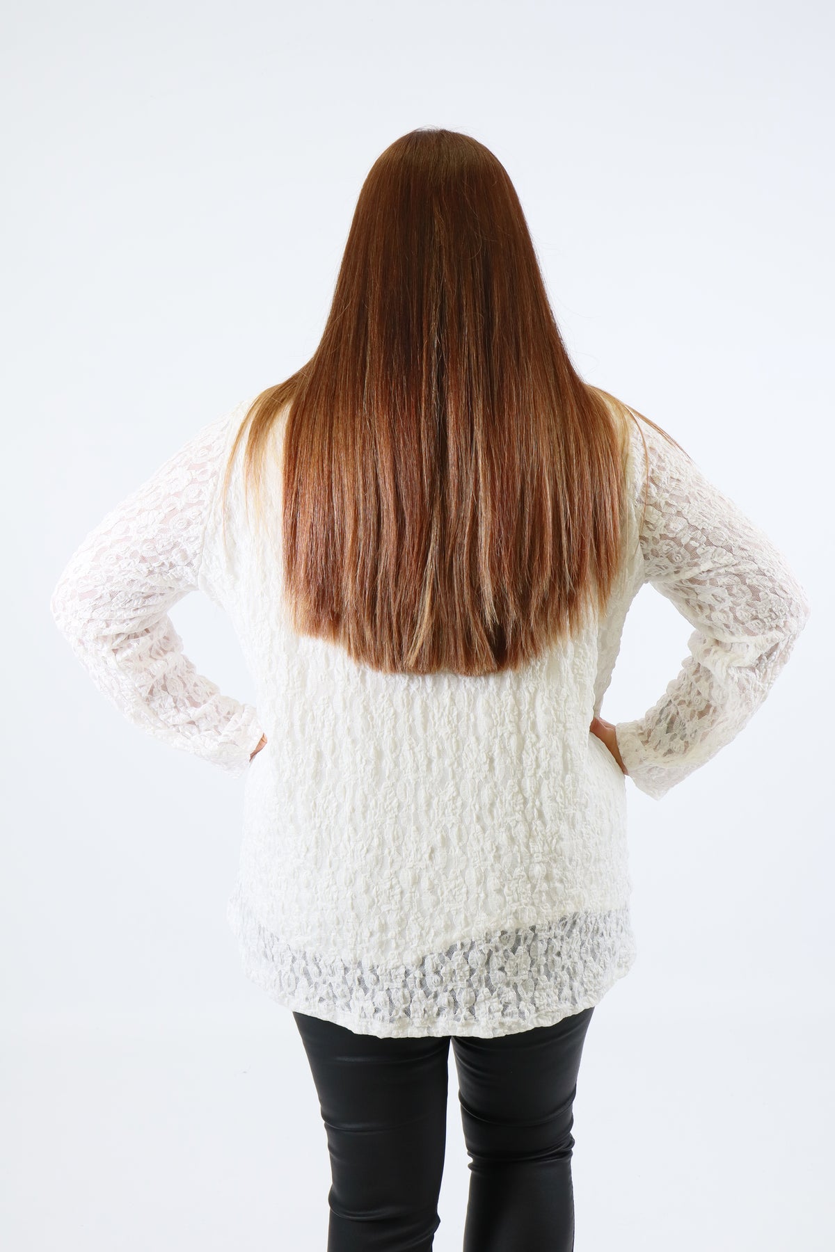 Roxy Lace Top in White