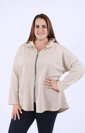 Ruby Jacket in Beige