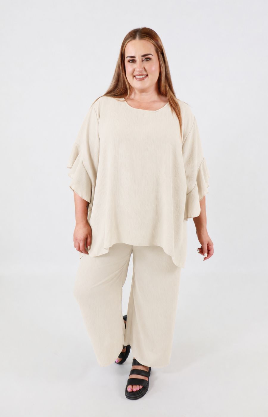 Sasha Co-ord in Beige