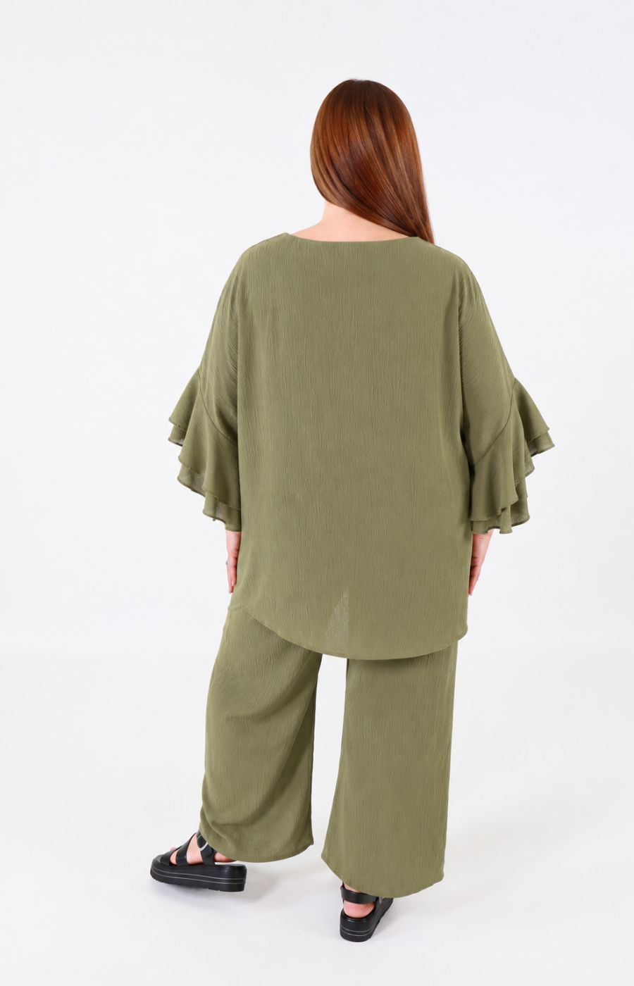 Sasha Co-ord in Khaki