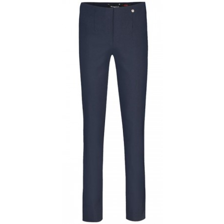 Navy blue pants on a white background