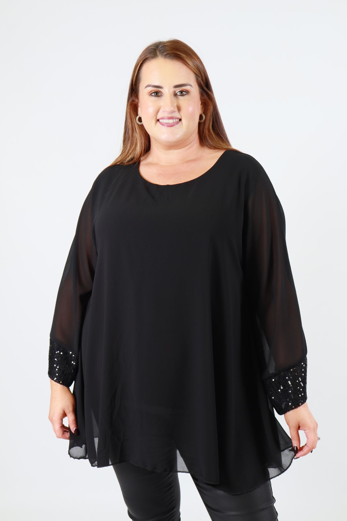 Serenity Blouse in Black