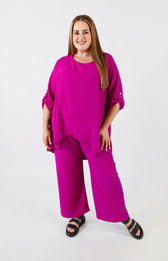 Shania Co-ord in Magenta