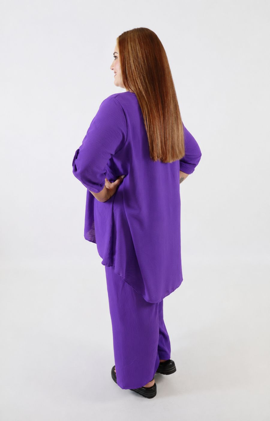 Shania Co-ord in Purple