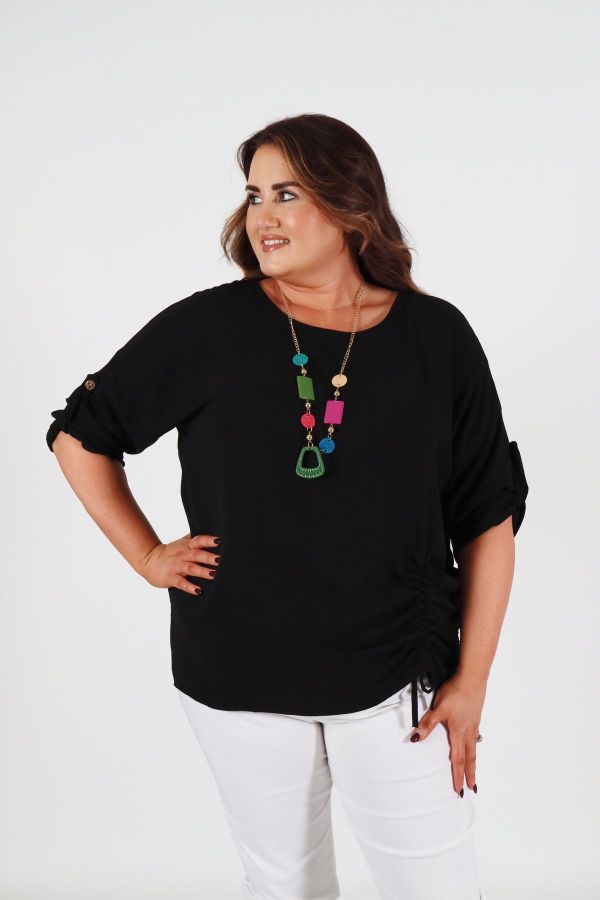 Stephanie Blouse in Black