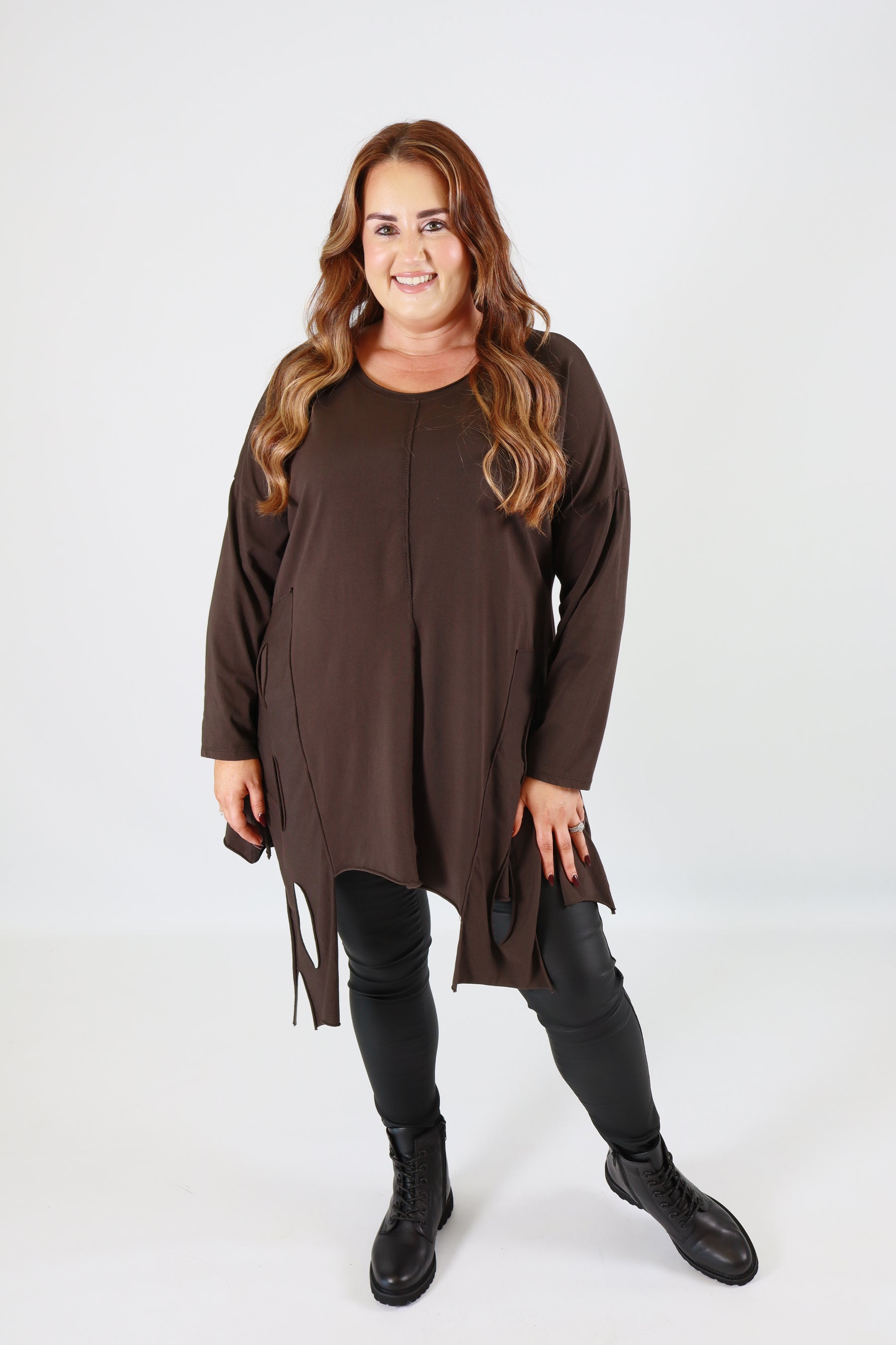 Tamsin Top In Brown