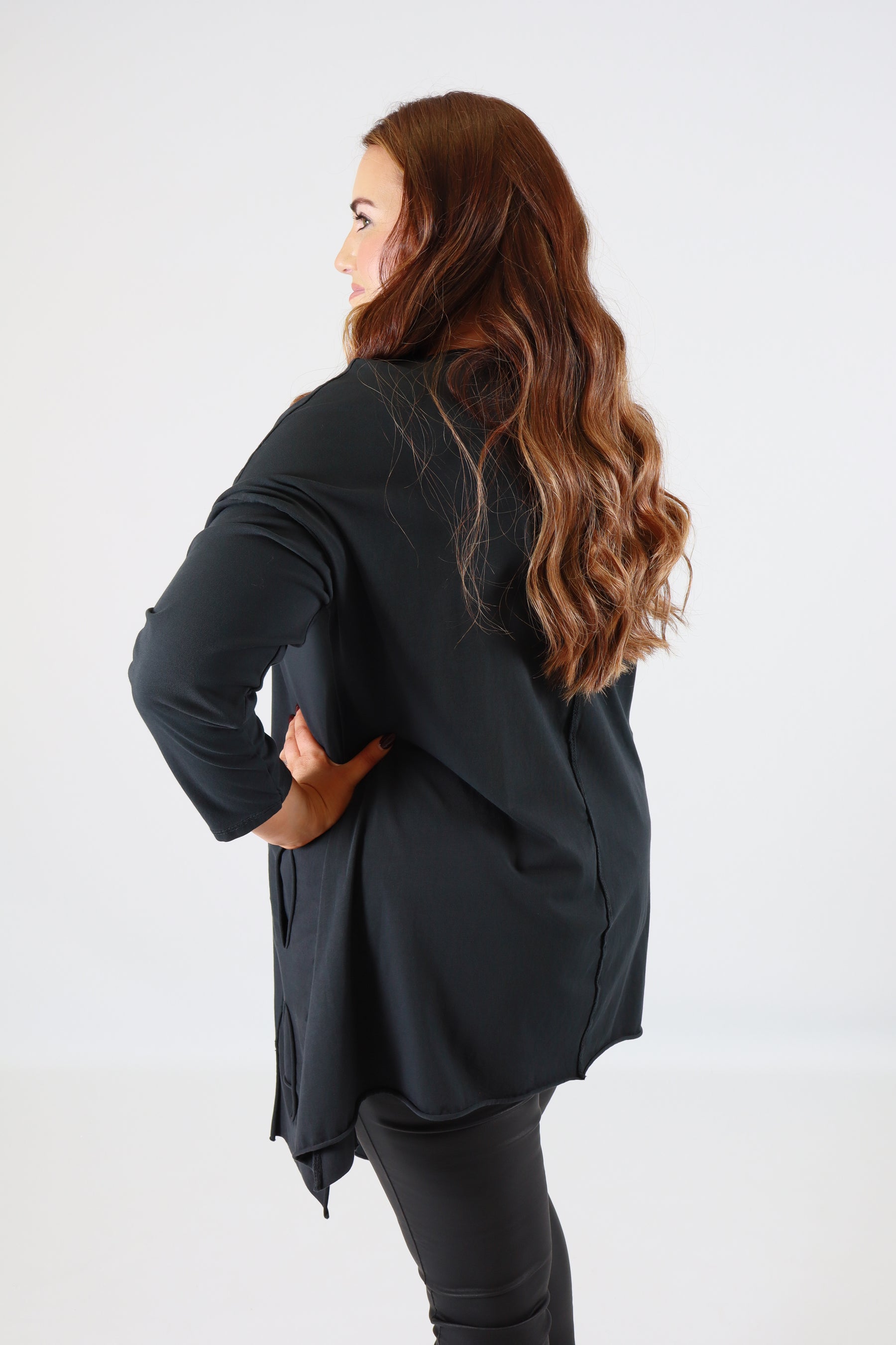 Tamsin Top In Grey