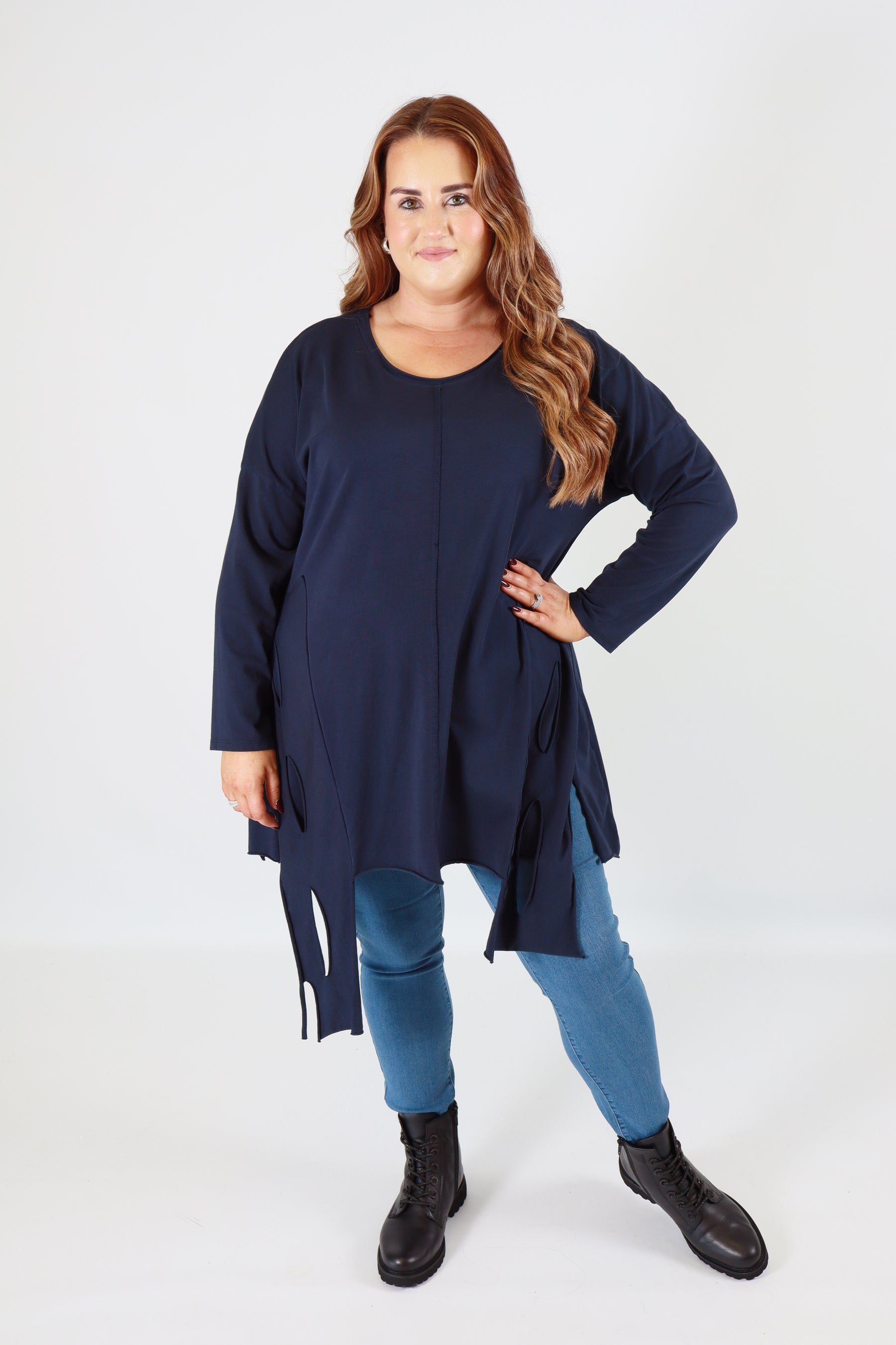 Tamsin Top In Navy