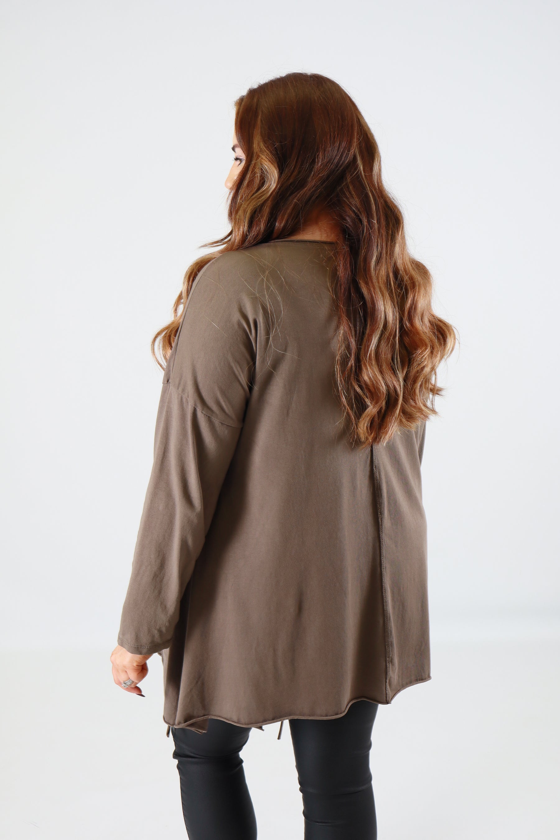 Tamsin Top In Taupe