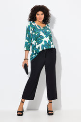 Ulla Popken Black 7/8th Trousers