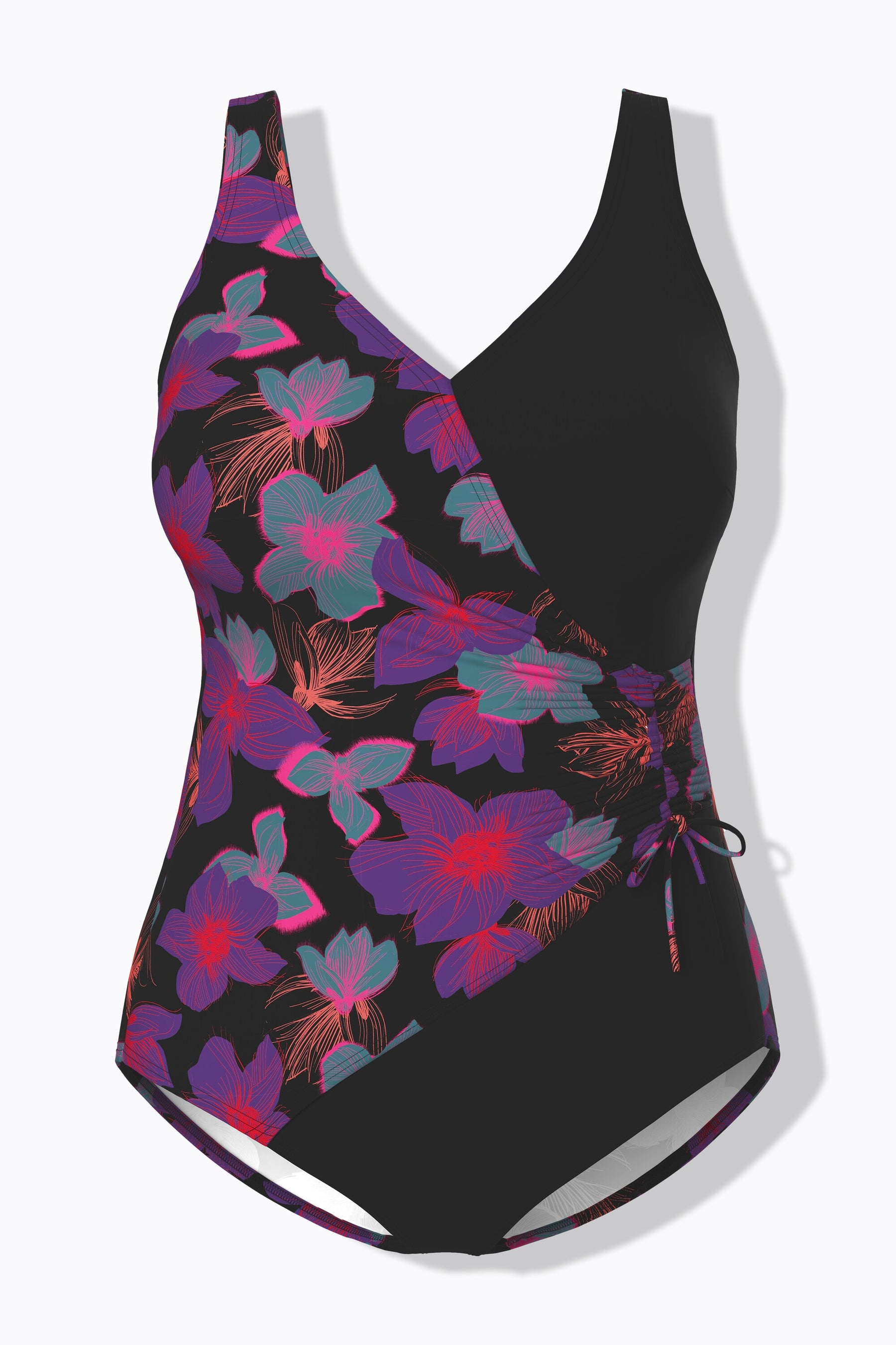 Ulla Popken Floral Swimsuit