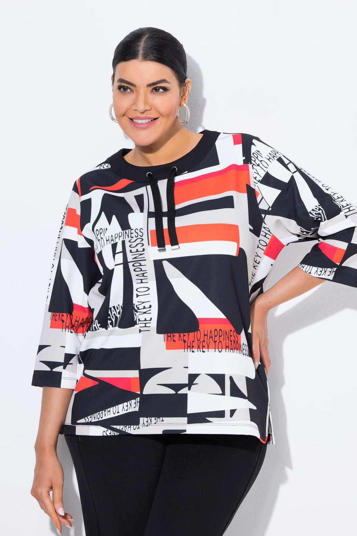 Ulla Popken Graphic Sweatshirt