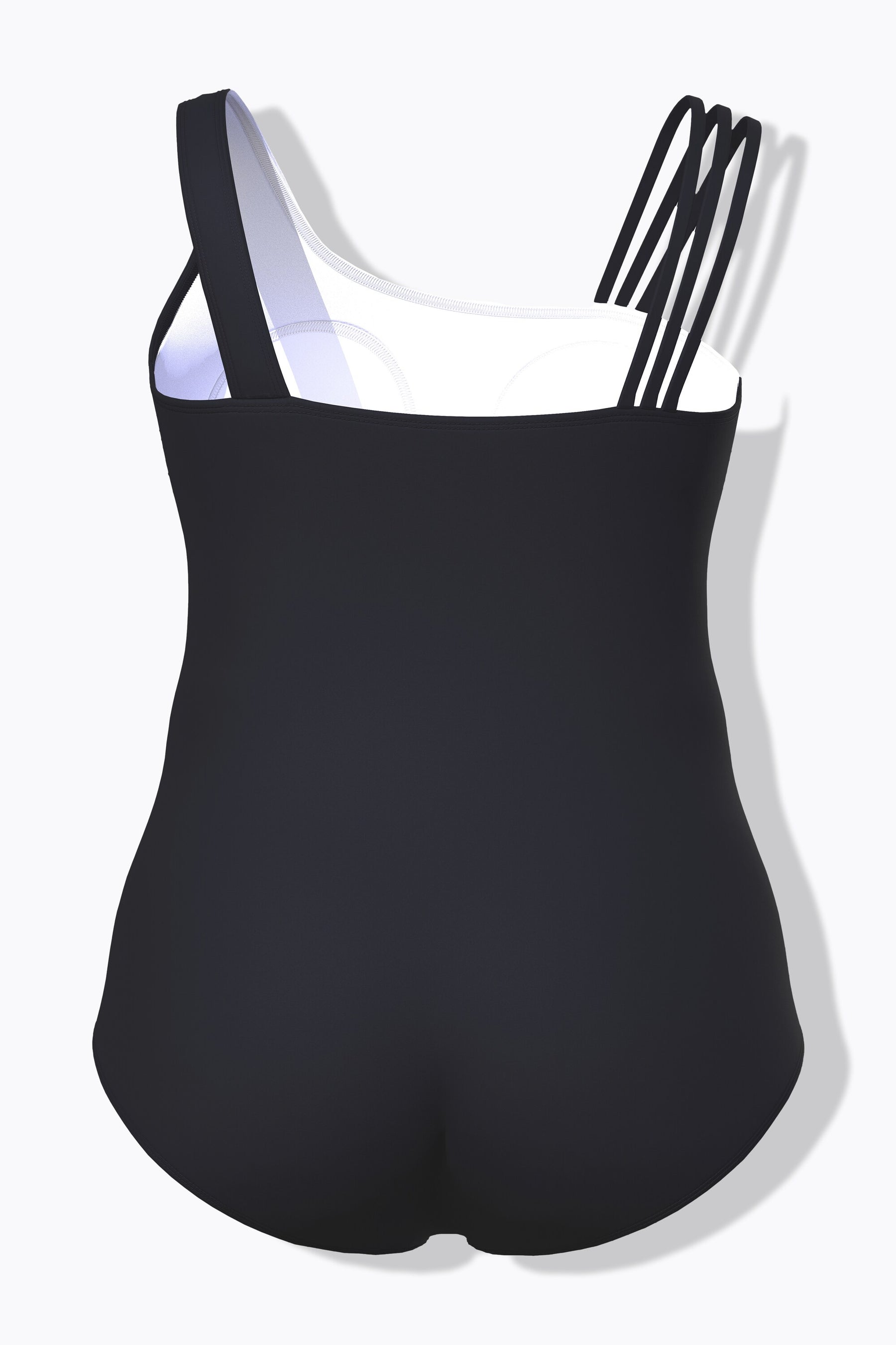 Ulla Popken Monochrome Swimsuit