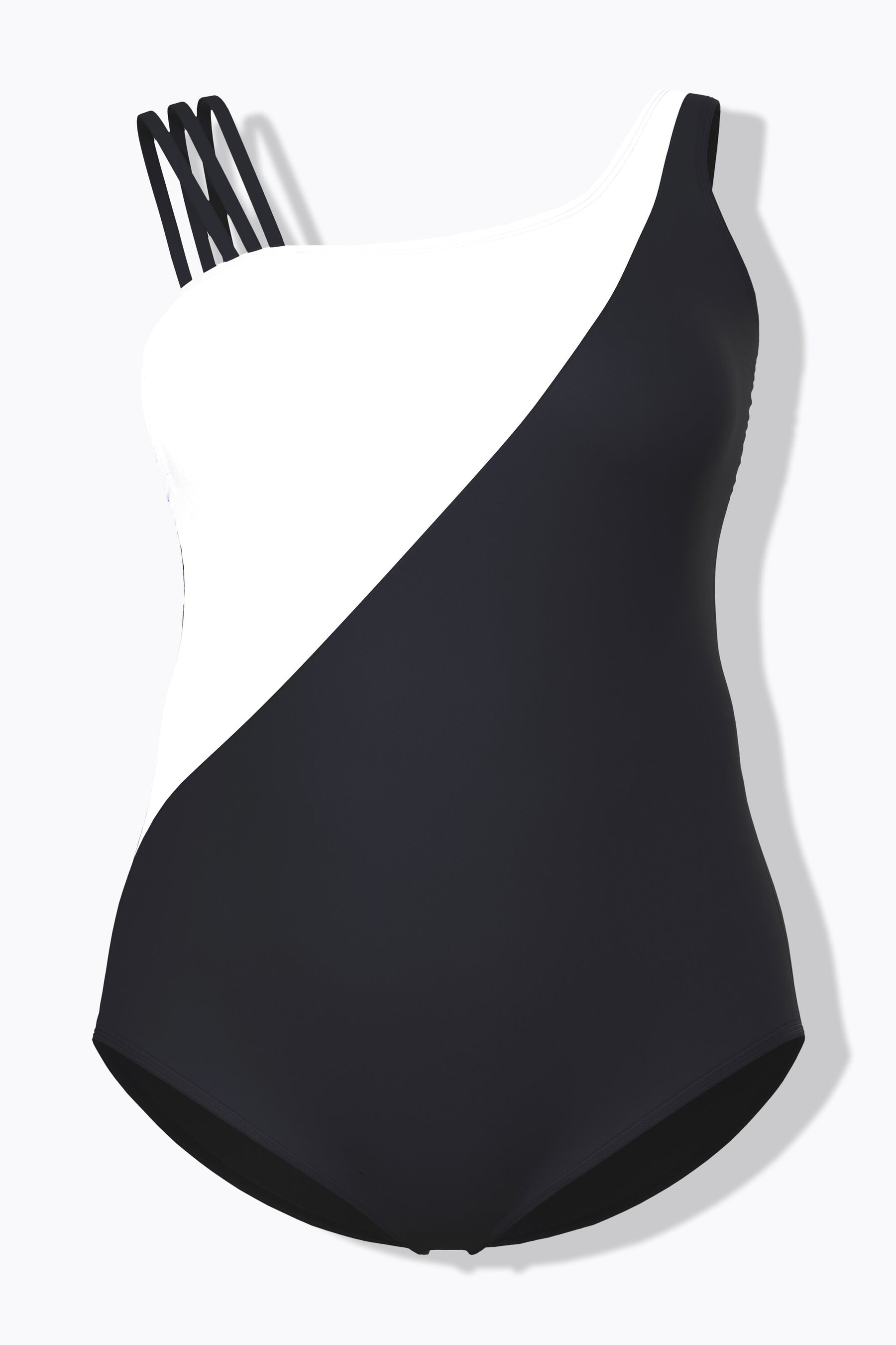 Ulla Popken Monochrome Swimsuit
