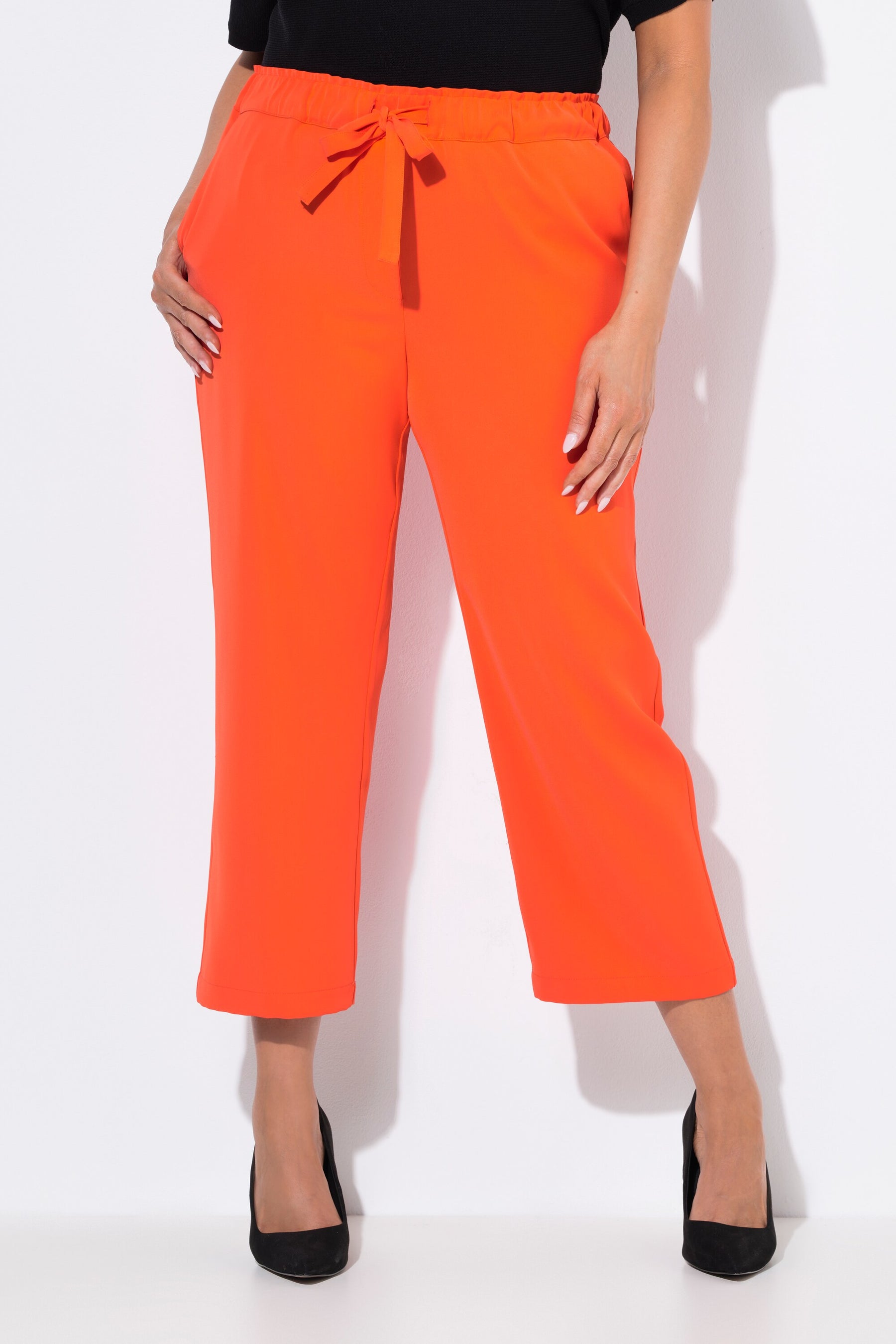 Ulla Popken Orange 7/8th Trousers