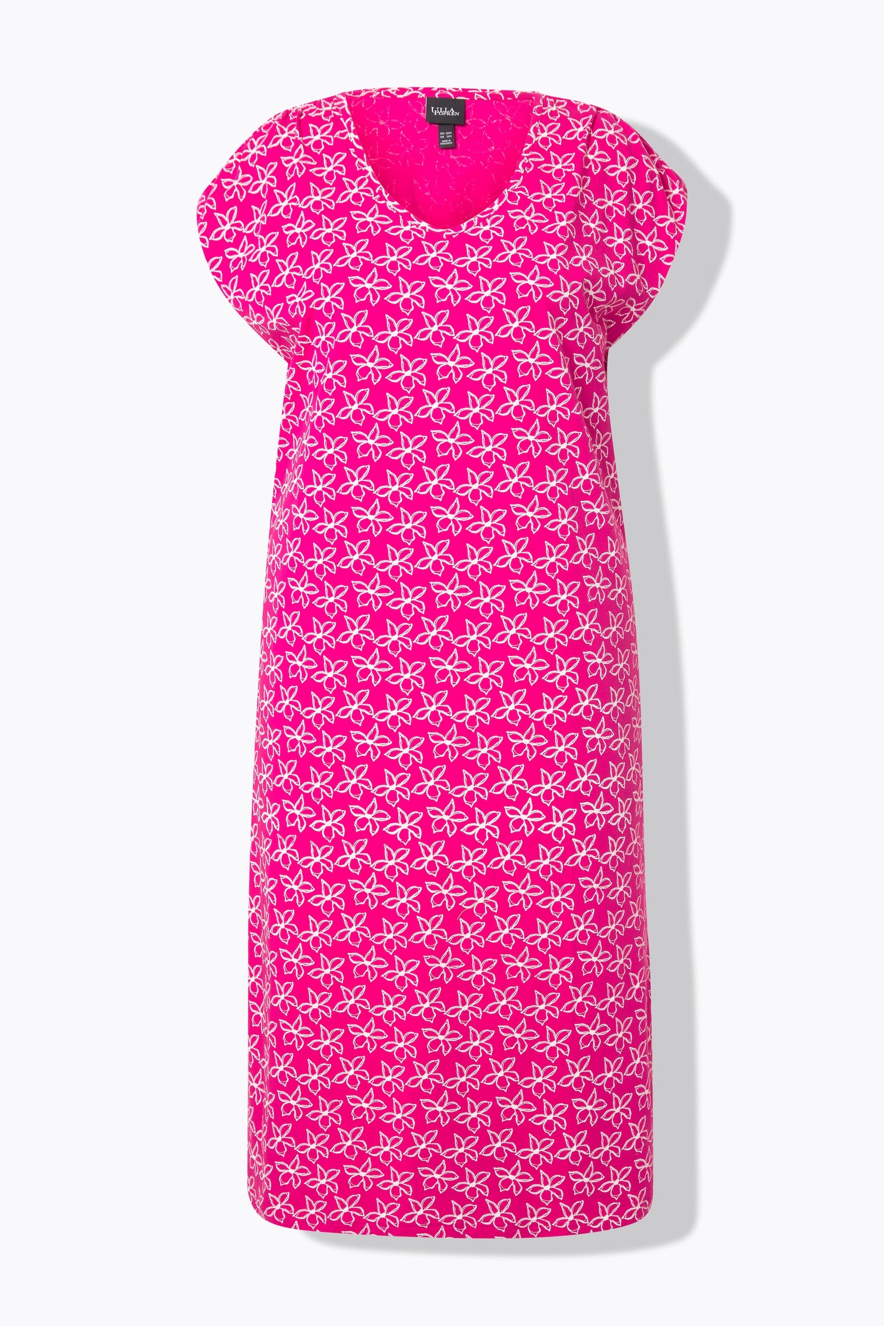 Ulla Popken Pink Floral Dress