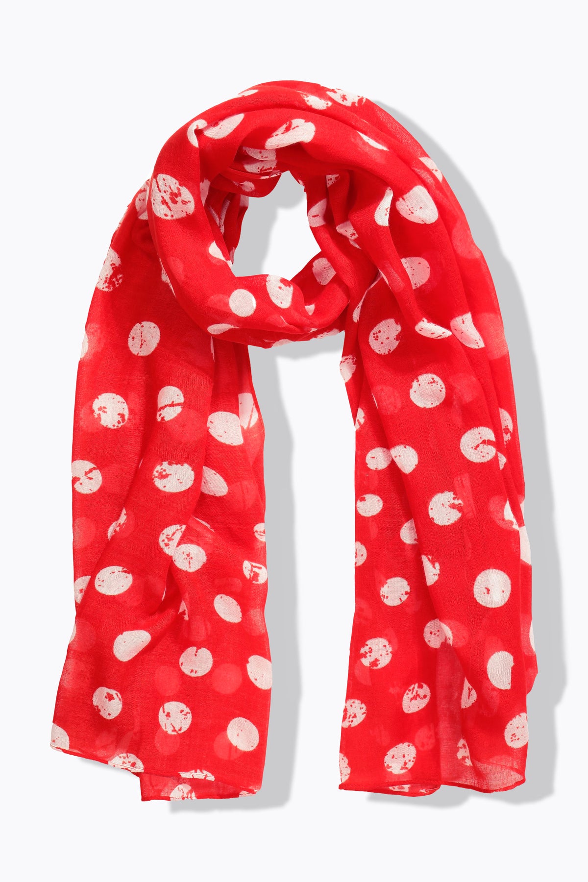 Ulla Popken Red Dot Scarf