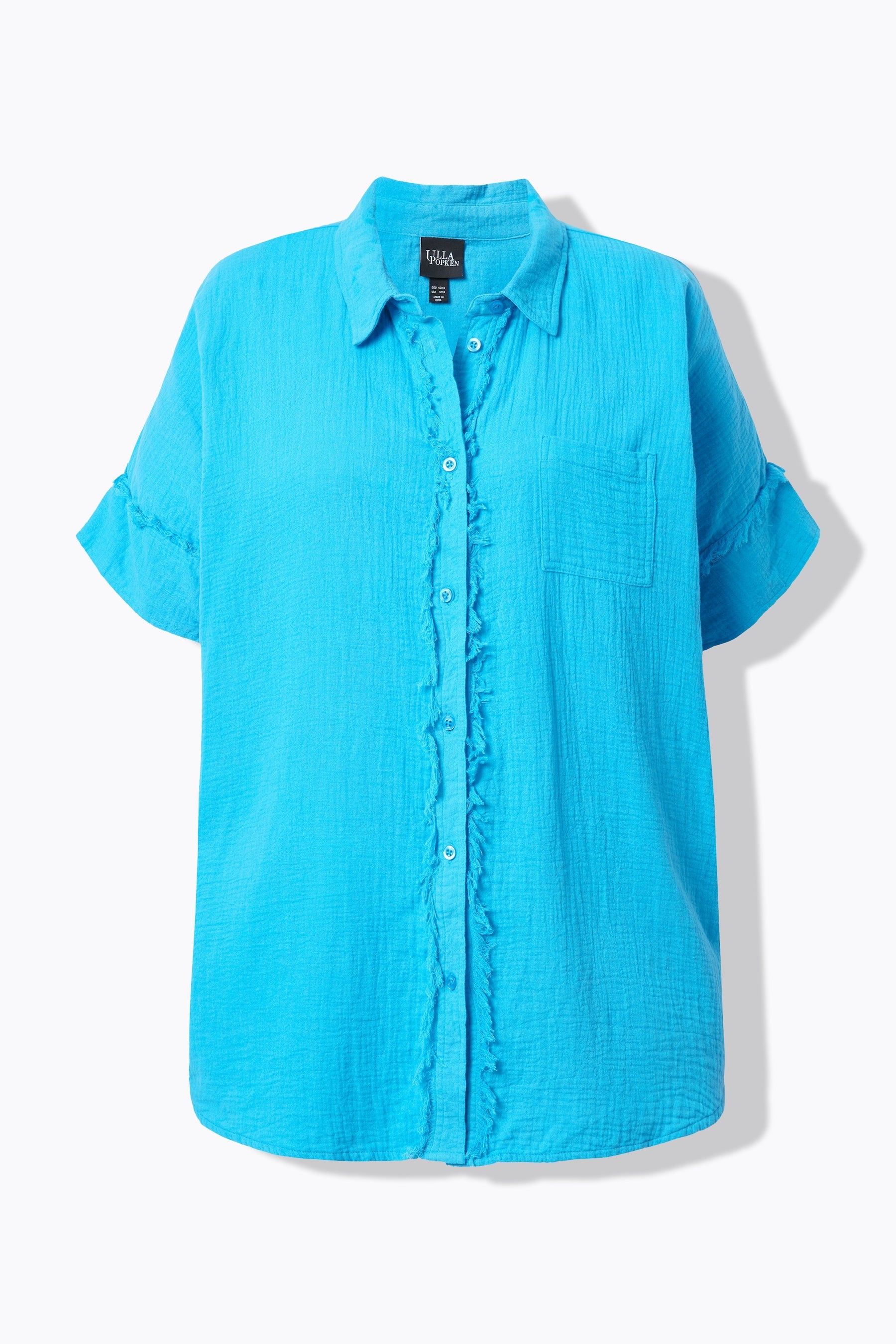 Ulla Popken Shirt in Turquoise