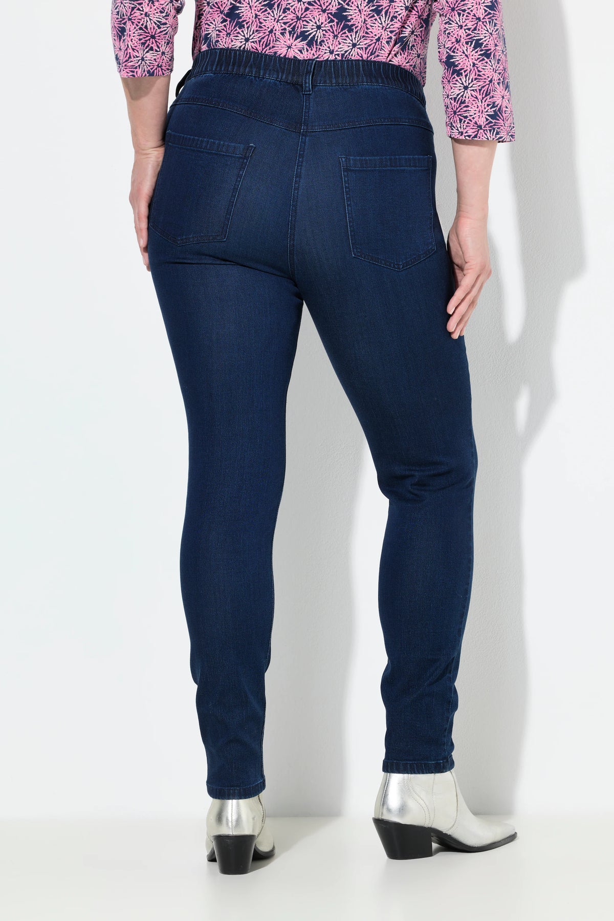 Ulla Popken Sienna Jeggings in Dark Denim