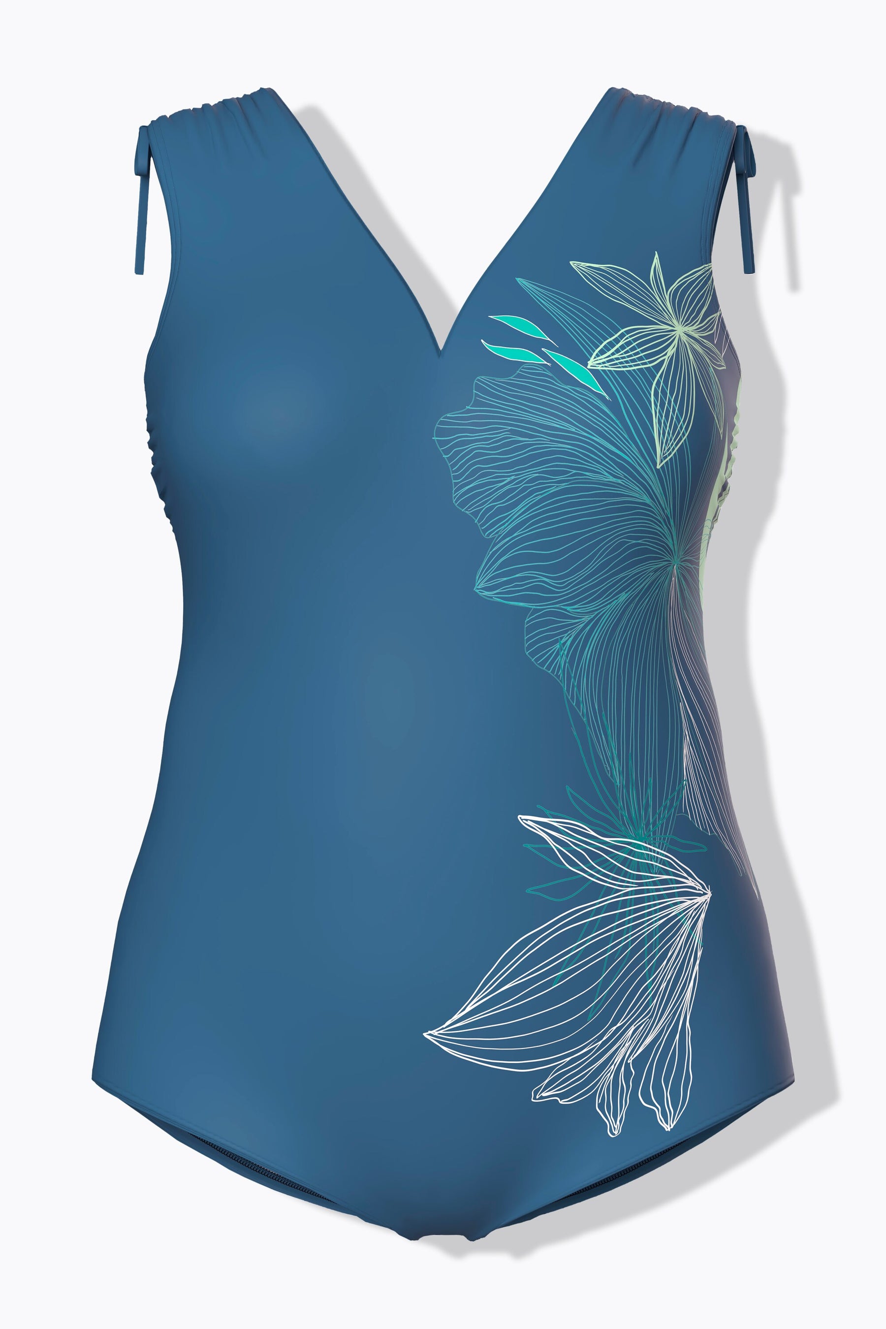 Ulla Popken Swimsuit in Teal