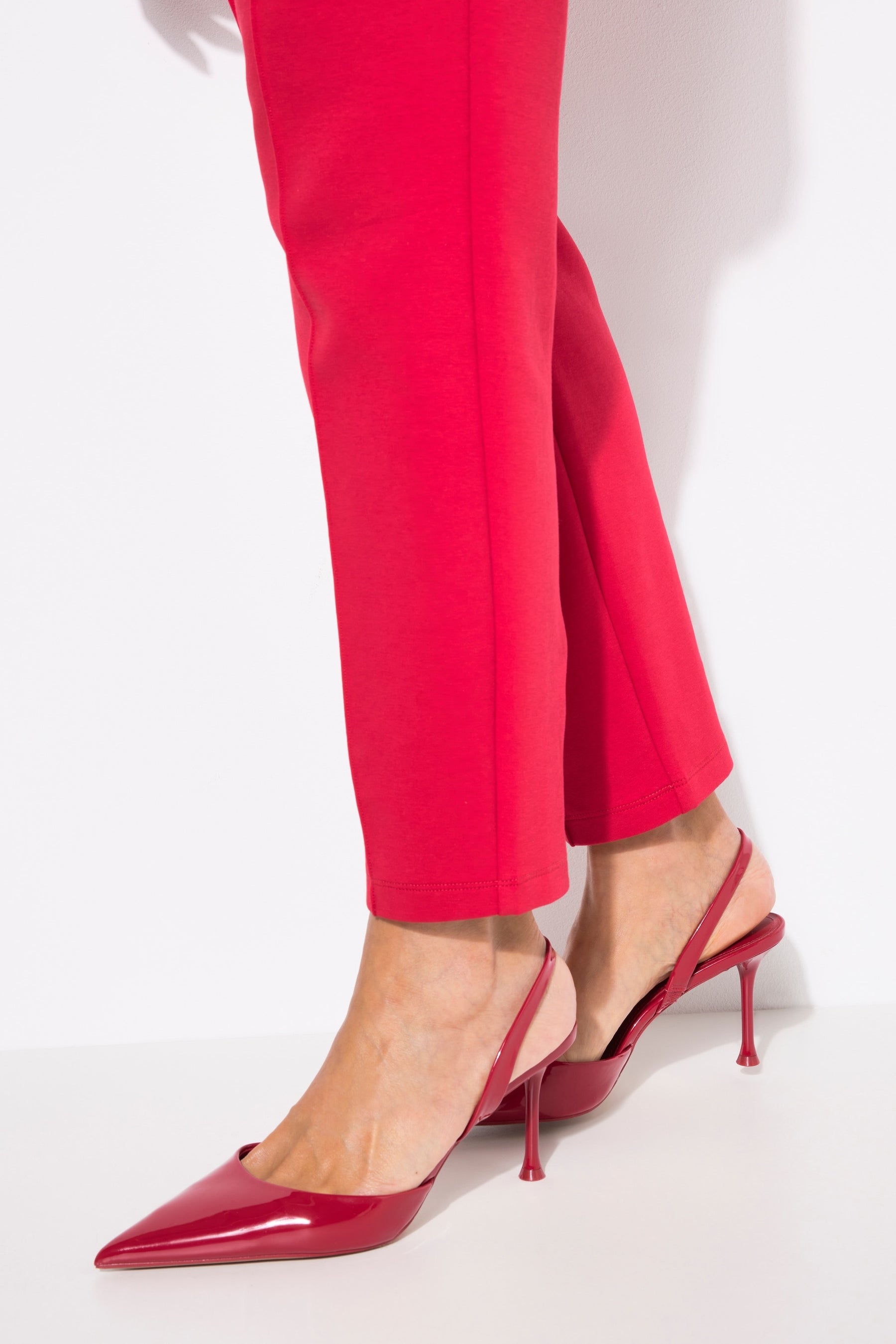 Ulla Popken Trousers in Red
