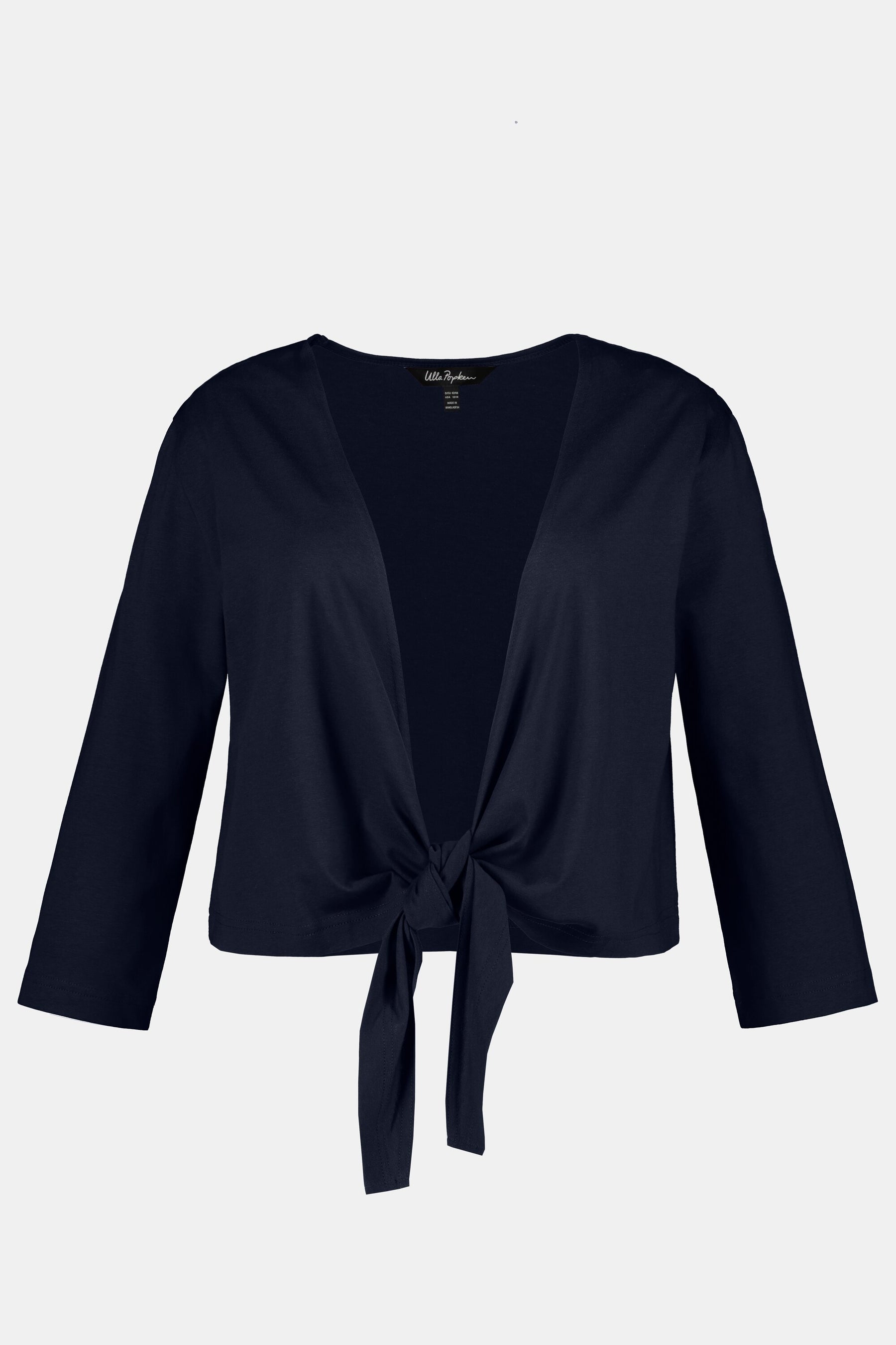 Ulla Popken Wrap Bolero in Navy