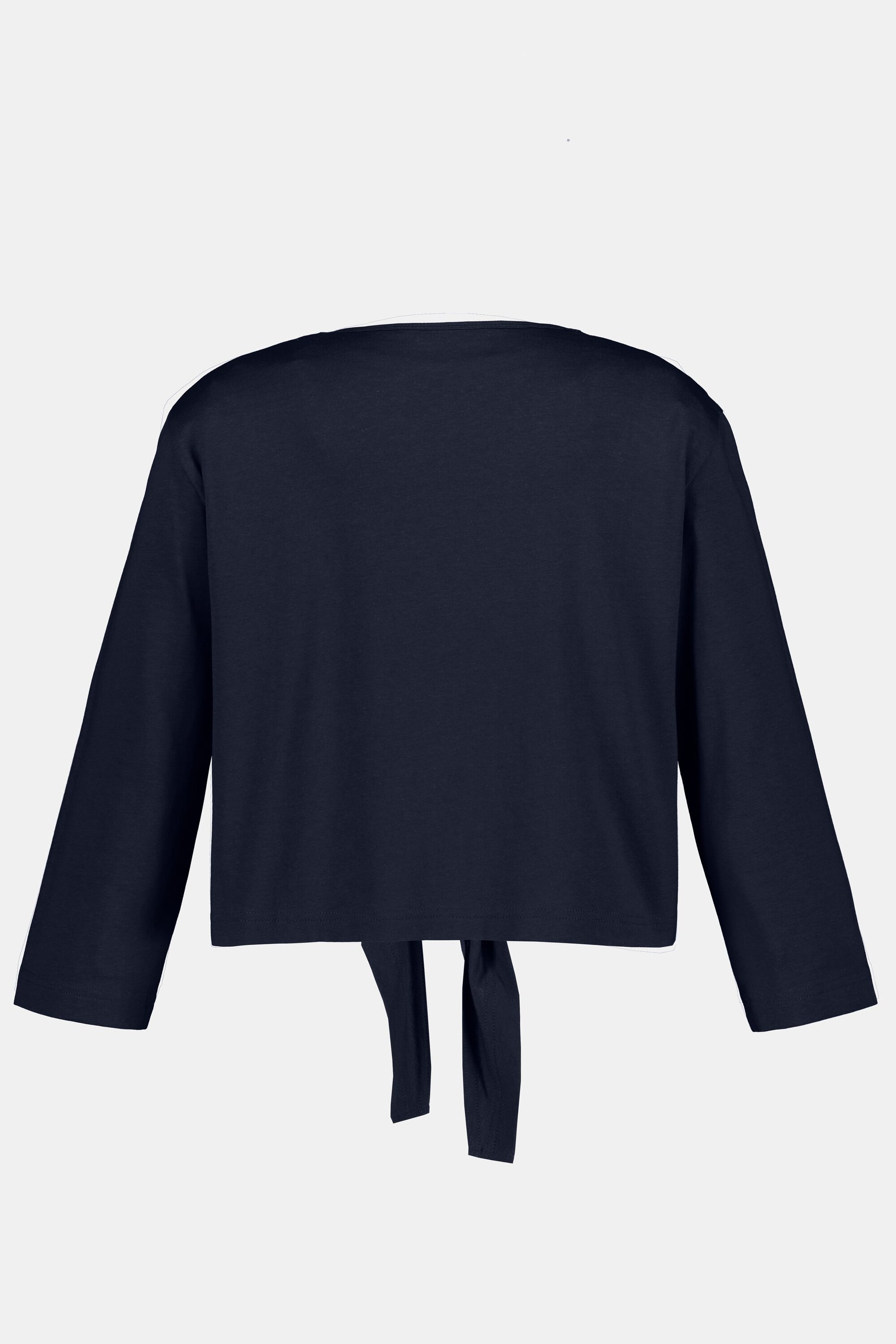 Ulla Popken Wrap Bolero in Navy