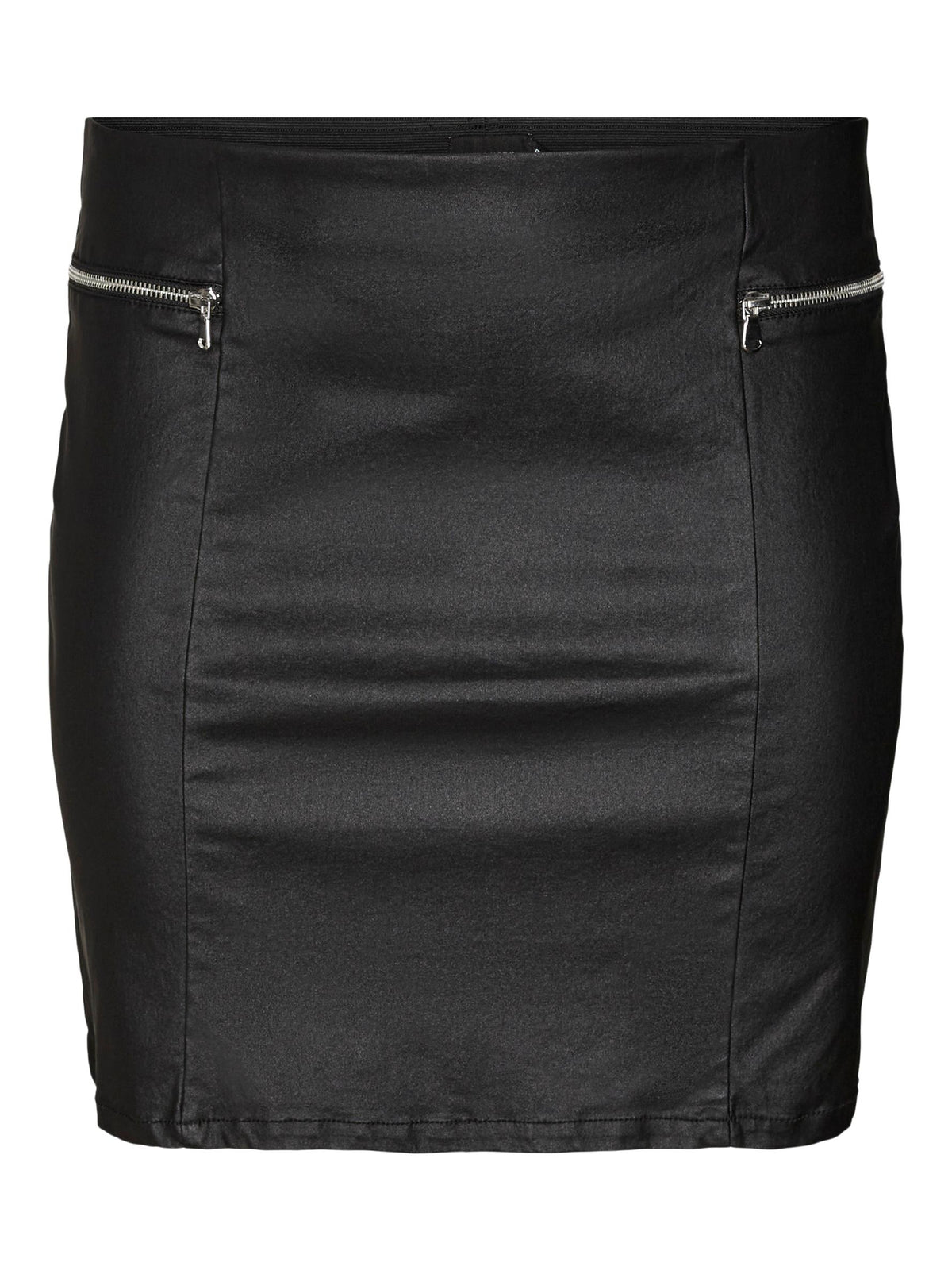 Vero Moda Curve Black Coated Skirt