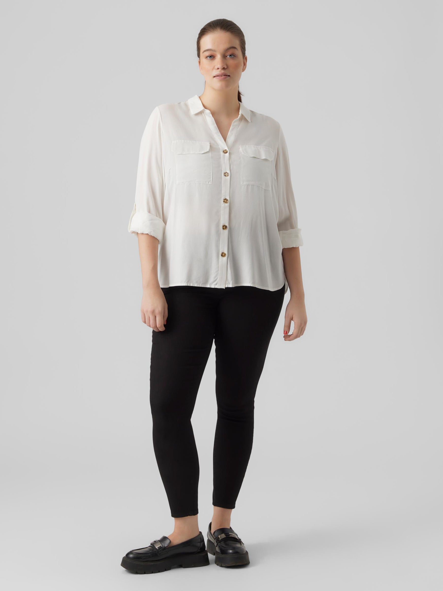 Vero Moda Curve White Shirt