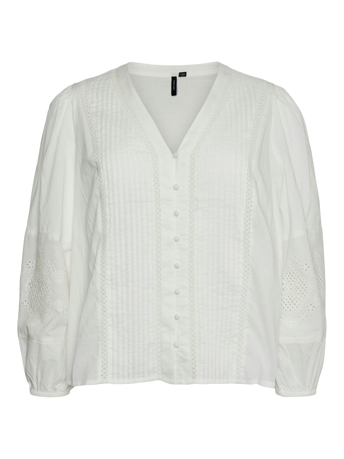 Vero Moda Curve Jamilla Top in White