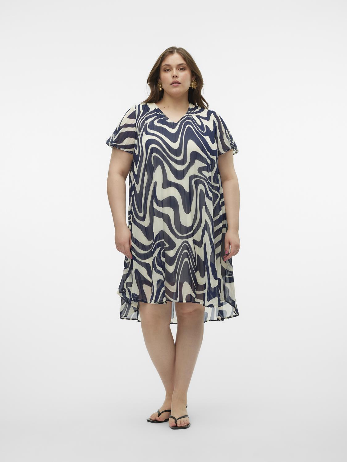 Vero Moda Curve Kate Midi Dress