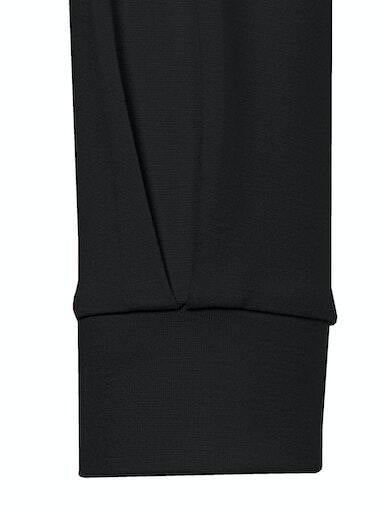 Via Appia Due Black Midi Dress