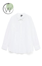 Vero Moda Curve Fanni Shirt in White