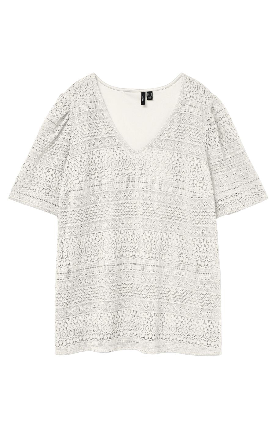 Vero Moda Curve Honey Blouse in White