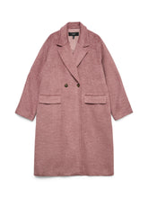 Vero Moda Curve Lelea Coat in Pink