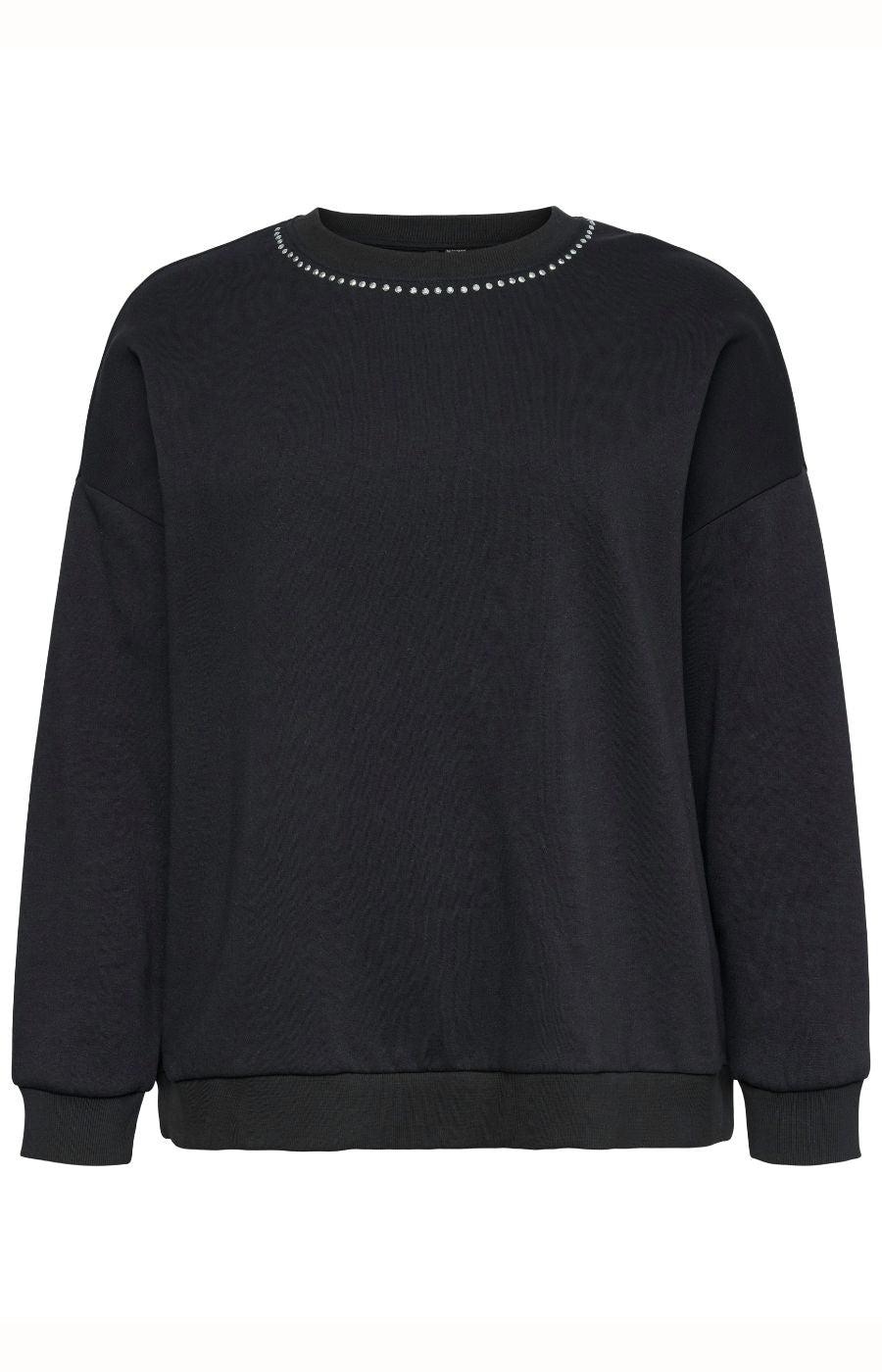 Vero Moda Curve Lotte Sweater in Black