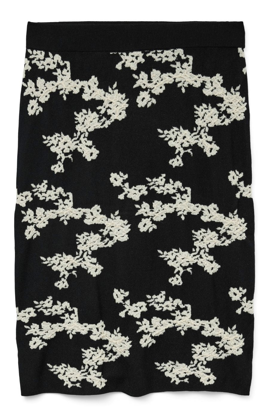 Vero Moda Curve Nancy Skirt in Black