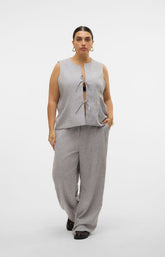 Vero Moda Curve Tammi Trousers in Grey