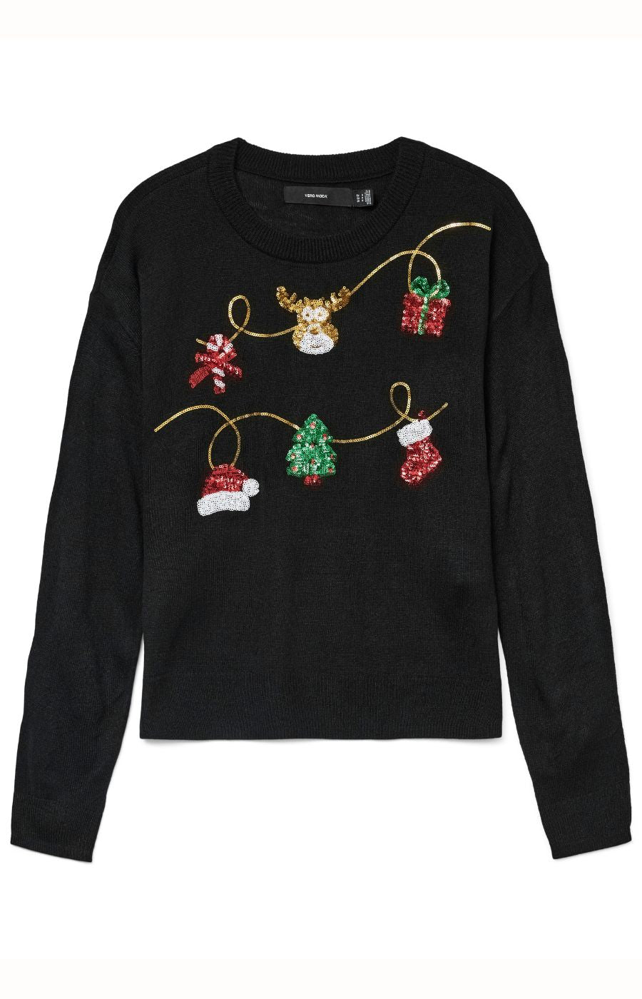 Vero Moda Curve X-Mas Decoration Knit Jumper