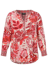 Via Appia Due Blouse in Pink