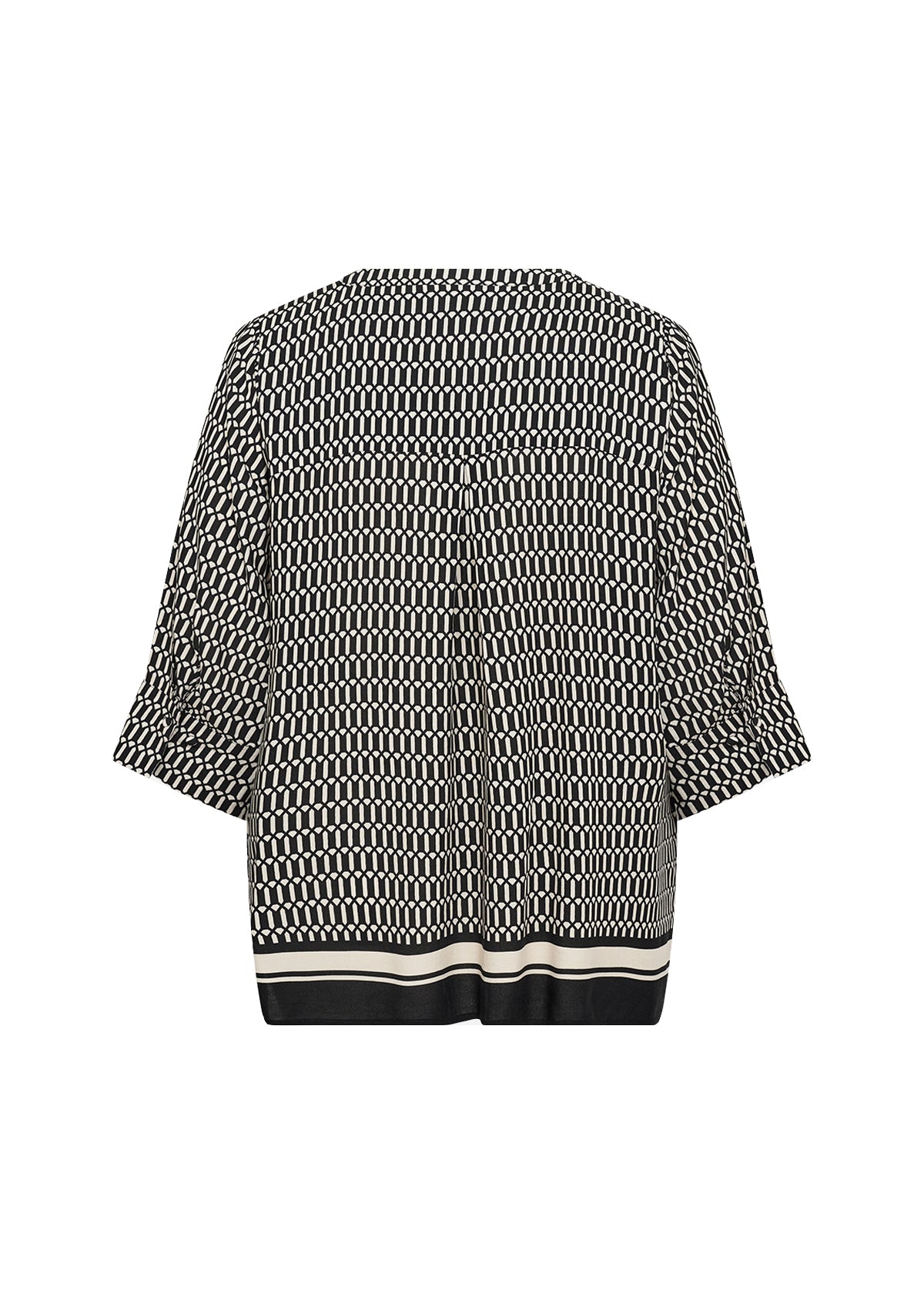 Wasabi Nora Blouse in Black Print
