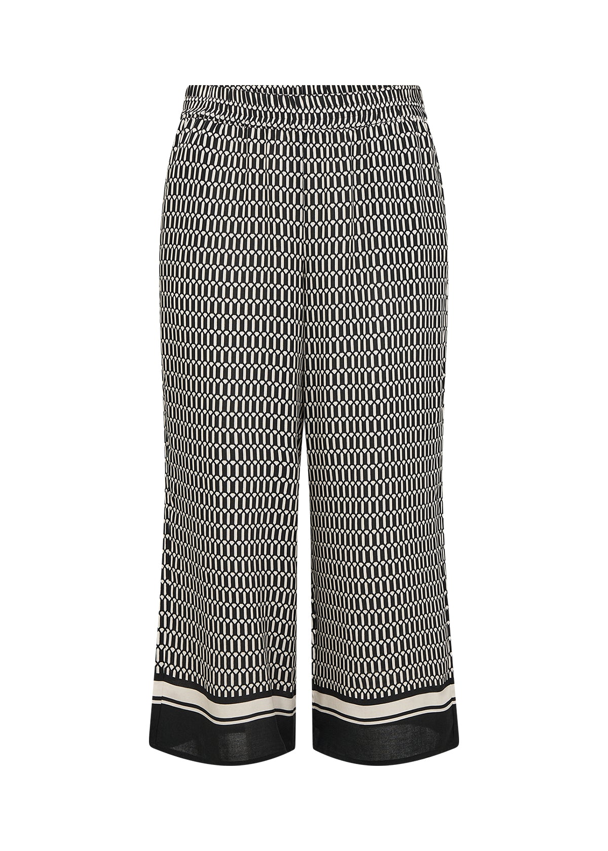 Wasabi Nora Trousers in Black Print