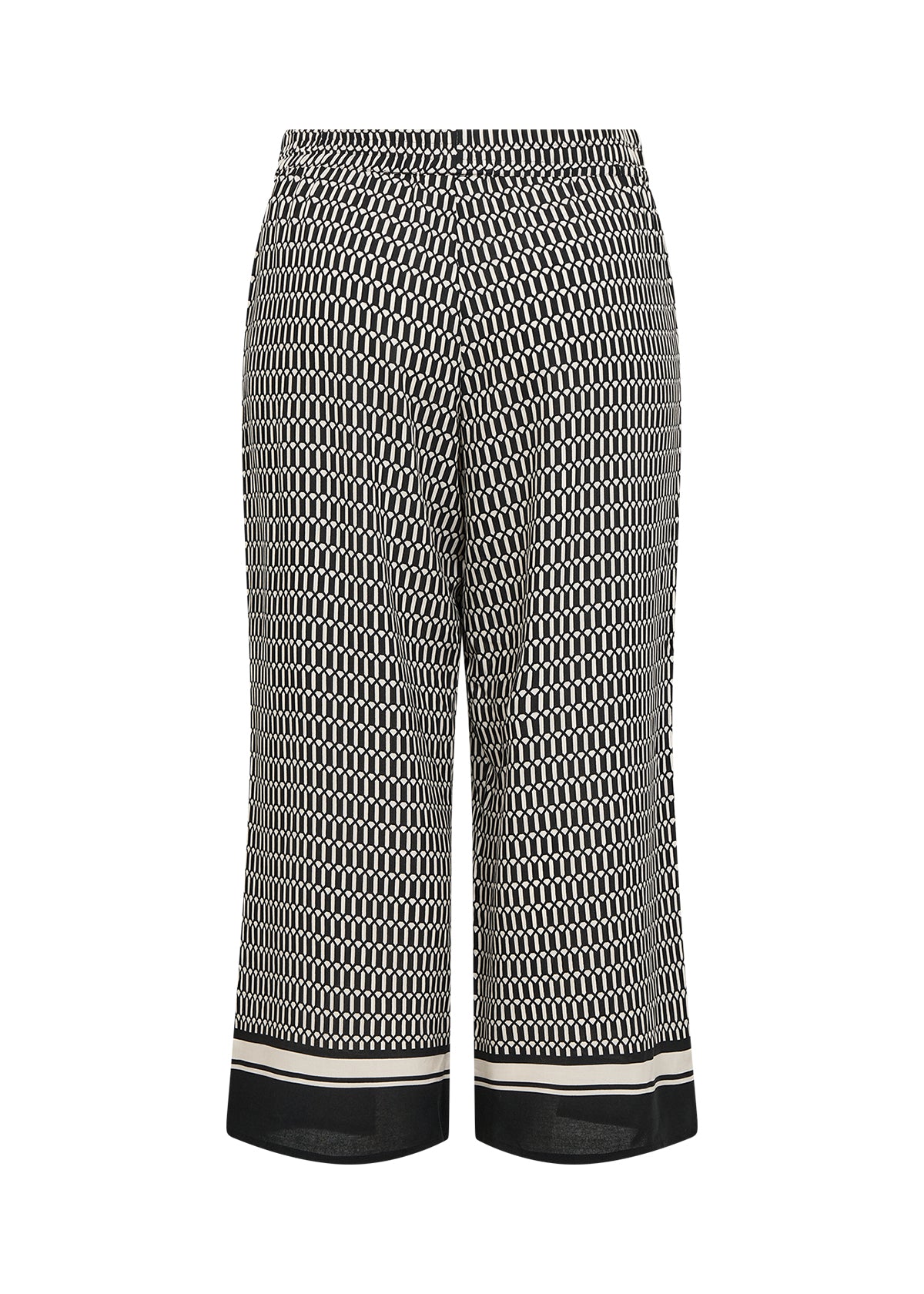 Wasabi Nora Trousers in Black Print