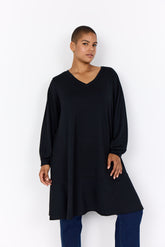 Wasabi Sabina Sweater Dress in Black