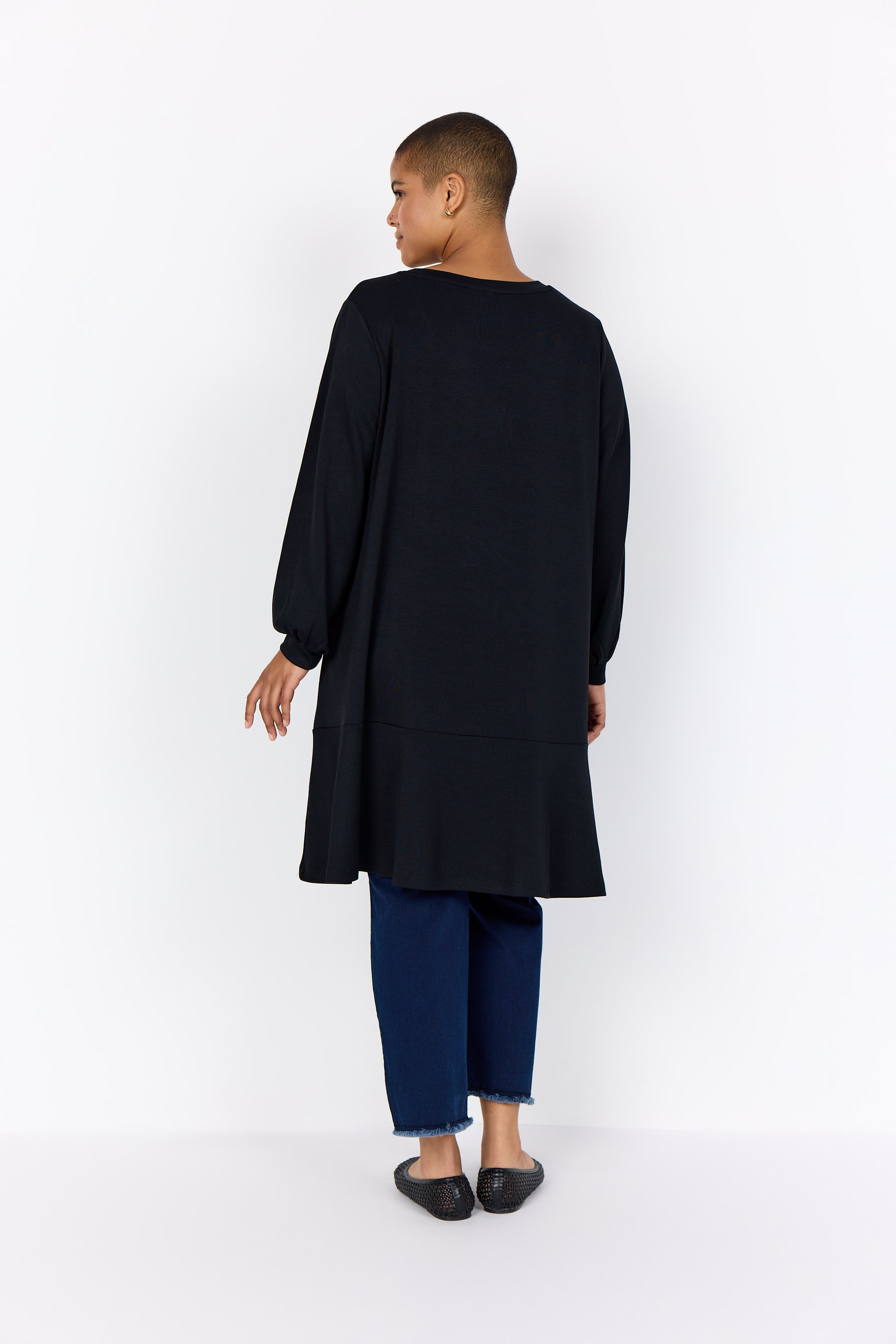 Wasabi Sabina Sweater Dress in Black
