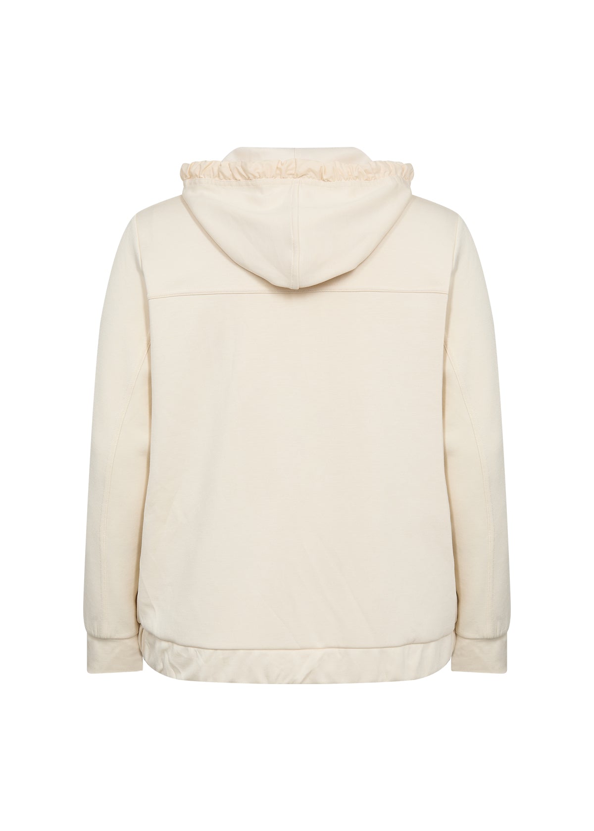 Wasabi Sabina Zip Hoodie in Cream