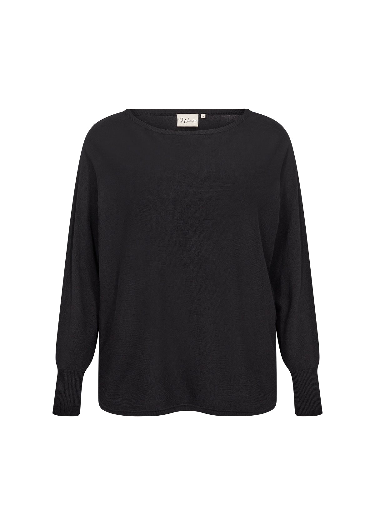 Wasabi Samanda Knit Jumper in Black